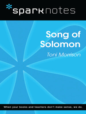 cover image of Song of Solomon (SparkNotes Literature Guide)